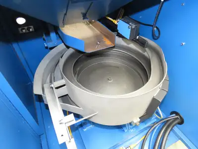 MTS Vibratory Bowl Feeder 15" Base Small Parts Sorter 1/4" Pop Rivet Rodix 120V