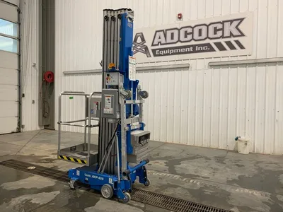 New | in-Stock 2026 GENIE AWP-40S PUSH AROUND AERIAL WORK PLATFORM Scissor Lifters Alberta CA | Adcock Equipment #1417637