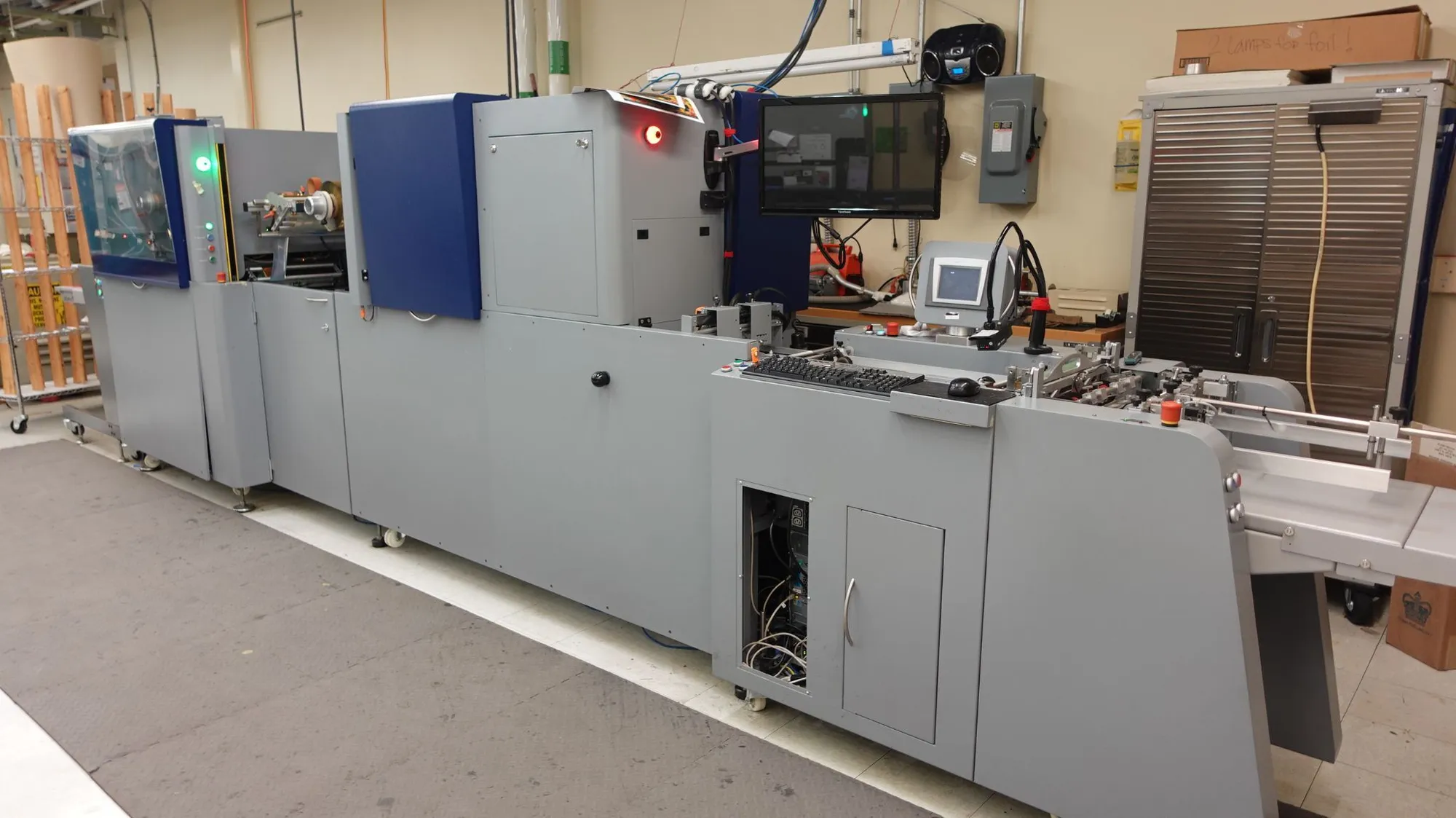 USED 2016 MGI JETvarnish 3D + Foil