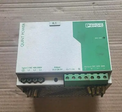USED PHOENIX CONTACT QUINT-PS-3X400-500AC/24DC/20