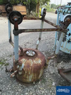 USED Pfaudler 25 Gal Pfaudler Kettle, Glass-Lined, 115#