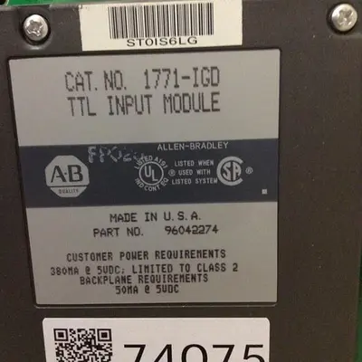 USED ALLEN BRADLEY 1771-IGD