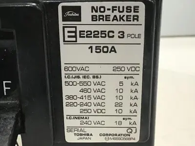 USED TOSHIBA E225C-3P-150A