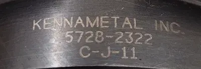 USED KENNAMETAL 5728-2322 C-J-11
