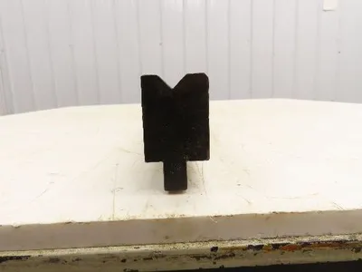 Press Brake Die 45-5/8" Long 90° V 1/2" W 5/16" D 1-13/16" H 1/2" Tang
