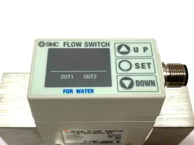 New | in-Stock SMC IFW/PFW Digital Flow Switch Integrated Sensor Pressure Switches Michigan US | Maverick Industrial Sales #1389233
