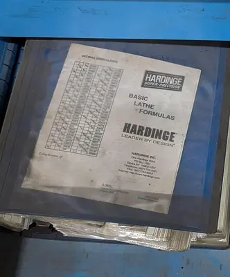 USED 2005 HARDINGE ELITE II-8/51