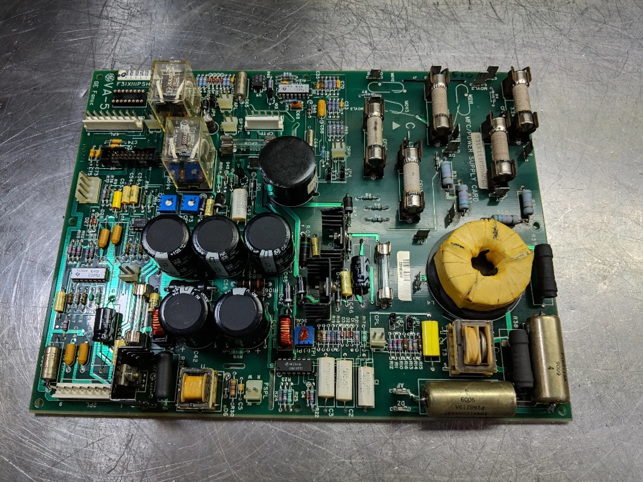 GE Fanuc VA-5 MFC Power Supply Board F21X111PSHALG1 (LOC1494)