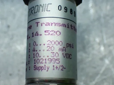 Used WIKA 891.14.520 Pressure Transmitters Ohio US | HGR 24 #831545