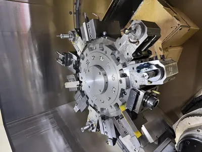 Used 2014 OKUMA GENOS L300-MYW 5-Axis or More CNC Lathes Illinois US | Machinery Marketing International #1259277