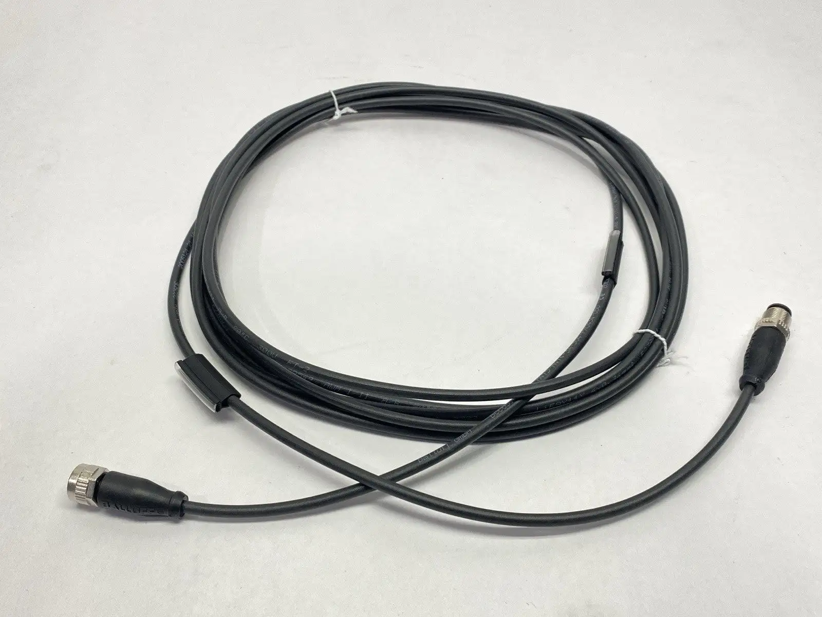 USED BALLUFF DOUBLE-ENDED CORDSET M12 M/F 5M BCC039P