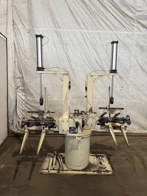 3,000 LB X 12" CWP MODEL 2.5RD DOUBLE END COIL REEL. STOCK # 1001025.