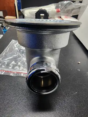 New | in-Stock T&S New T&S B-3942 Twist Waste Valve, 3" Sink Opening, 2" Drain Outlet Food, Restaurant, & Bakery Parts & Accessories Illinois US | Falcon Restaurant Supply #1376721