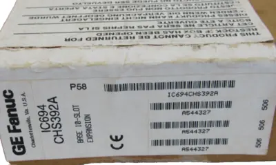 NEW GE FANUC IC694CHS392A 10 SLOT EXPANSION BASE