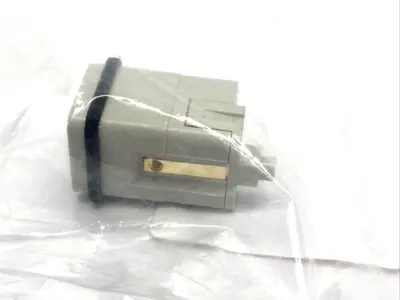 CQM-12,CQM 12 | ILME CQM 12 Male Crimp Connector Insert 12 Pole + PE, 10A, Mencom CQM-12 7-PK - New – Open box