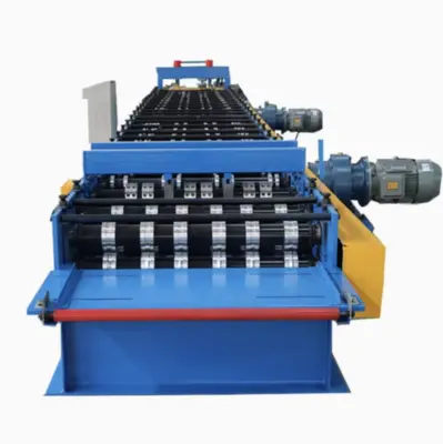 Metal Decking Floor System Roll Forming Machine - Saudi Arabia