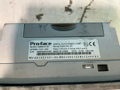 Used 2008 PROFACE 298007002 Automation Control (HMI) Ohio US | HGR 24 #1345177