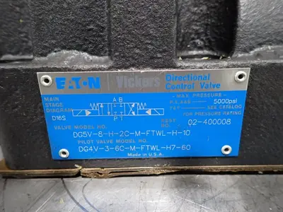 Used EATON VICKERS DG5V8H2CMFTWLH10 Pumps Ohio US | HGR 24 #877593