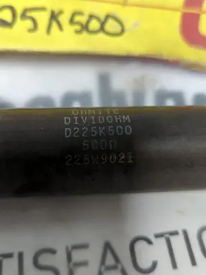 New | in-Stock OHMITE D225K500 Miscellaneous Equipment (Electrical & Power) | Surplus Asset Holdings #1197224
