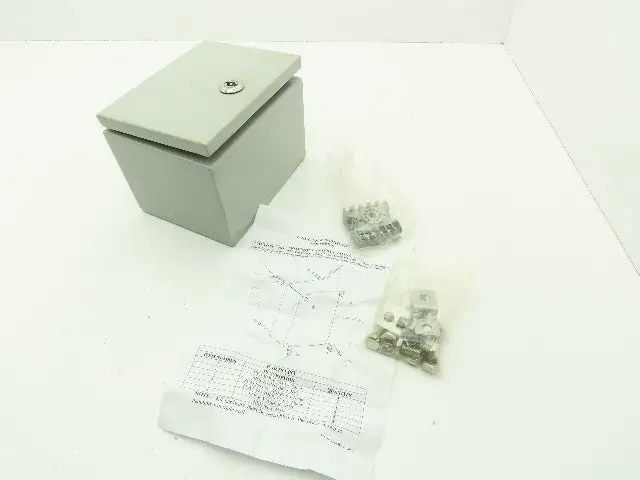 BUD Industries SNB-3738 Electrical Enclosure IP66 SNB Series SS Backplate 6x4x5"