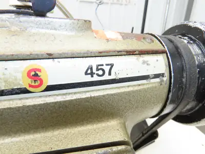 Singer 457 Industrial Sewing 3-step Zig Zag Rotary Take-up Machine 220VAC 3Ph