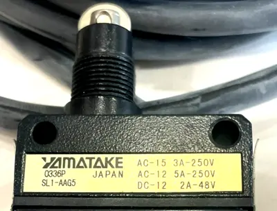 NEW YAMATAKE SL1-AAG5 LIMIT SWITCH W/ CABLE SL1AAG5