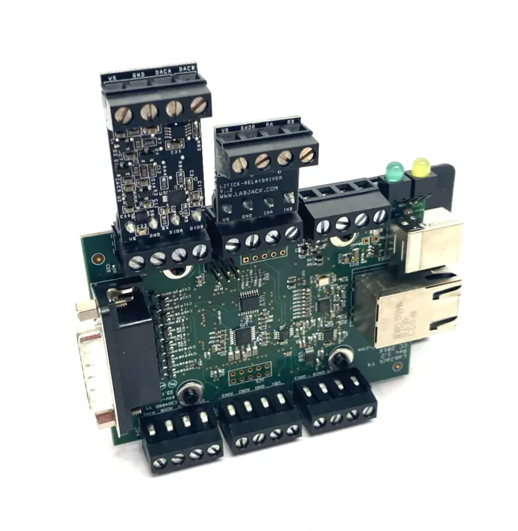 Used LabJack Ethernet Based Multifunction DAQ Device w/ Expansions & DIN Mount Data Acquisition and Logging, Multimeter Systems Michigan US | Maverick Industrial Sales #1395647