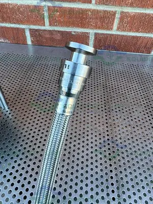 Stainless Steel  142mm High Press Membrane Disc Filter Housing w/ Valve and Hose