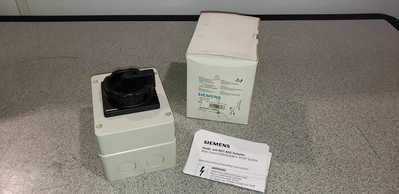 Siemens Main Switch 3LD2261-0TB51