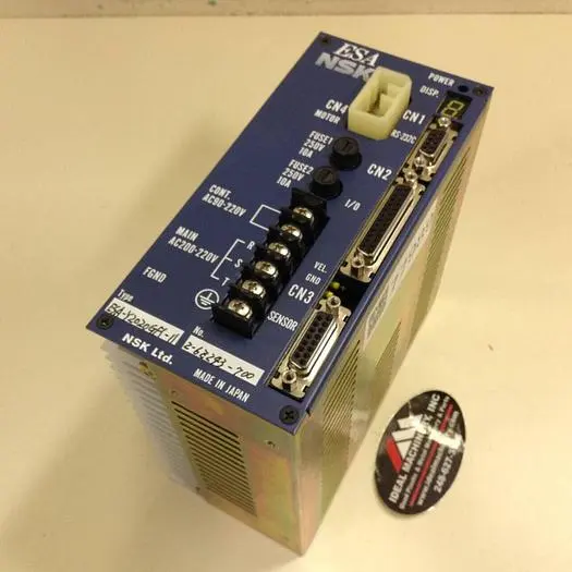 Used NSK ESA-Y2020GF1-11 Servo Drives | Ideal Machinery #663729