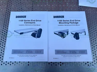 NEW DORNER 1100 SERIES END DRIVE CONVEYOR 24" X 4" W/ 2IK6GV-UA MOTOR