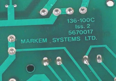 MARKEM SYSTEMS LTD. 136-100C PC BOARD 5670017