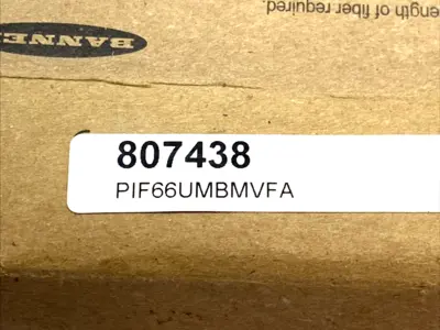 USED BANNER PLASTIC FIBER OPTIC CABLE OPPOSED MODE 2M - 1.5MM CORE