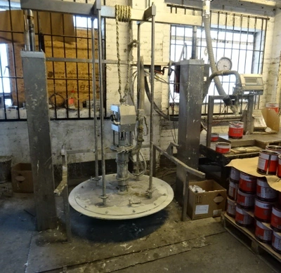 Kecol Press out to suit 1,100 mm dia mixer pan Model Q/RH160115STS-TC