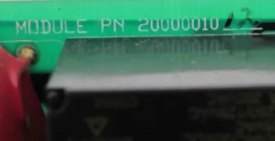 USED WESCHLER 2000001012 RELAY BOARD