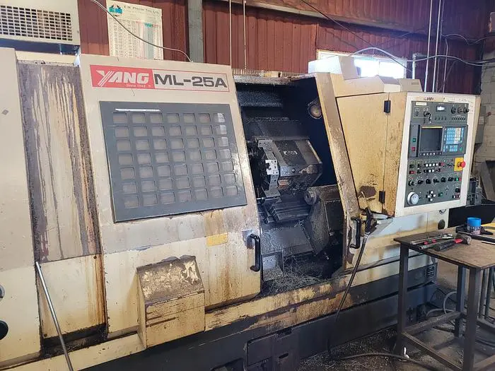 Used 1994 YANG ML-25A CNC Lathes Ontario CA | Trader Machinery Inc #184852