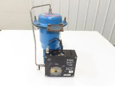 Jamesbury Quadra-Powr II QP1C/M 1" Segment SS Ball Valve Actuator & Positioner
