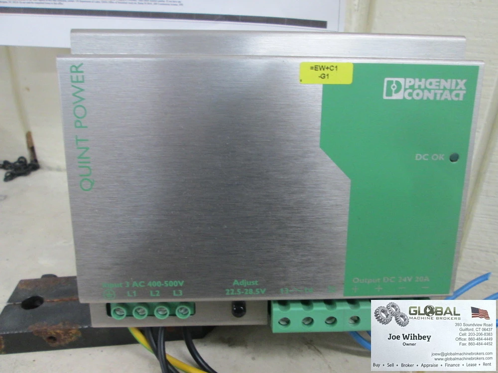 Phoenix Contact Quint-PS-3X400-500AC/24DC/20 DIN Rail Power Supply Unit