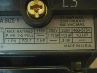 USED ALLEN BRADLEY 509-BOD-9A-90 SER B W50