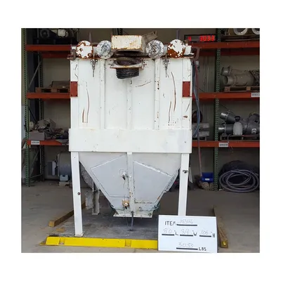 1,072 CFM Used UltraVac Industrial Vacuum Dust collector 153 sq ft