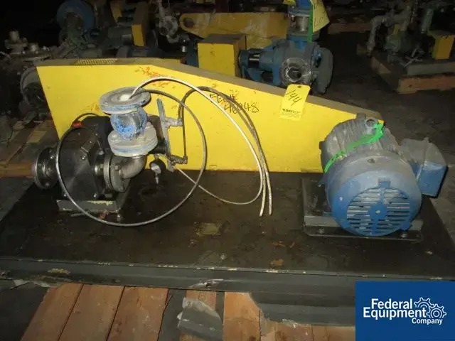 Used Viking Pump 1.5" VIKING ROTARY LOBE PUMP, S/S, 5 HP Pumps Ohio US | Federal Equipment Company #125903