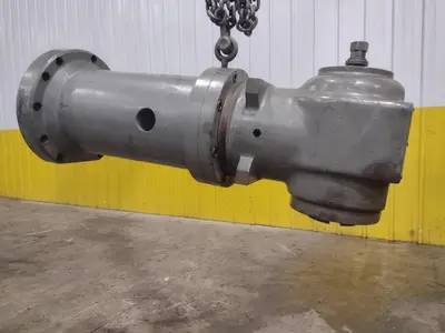 50 TAPER GIDDINGS & LEWIS RIGHT ANGLE BORING HEAD, OFF 5" SPINDLE MILL: YOBRO #24743