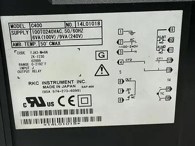 USED RKC C400FJA3-M*AN