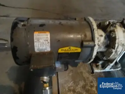 USED Hapman 2.25" BRABENDER TWIN SCREW VOLUMETRIC FEEDER, S/S
