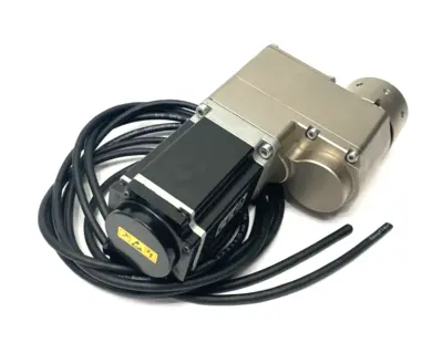 Used Weber Screwdriving Systems Offset Servo Spindle Gear Drive Unit i=10 M=30 Nm, Motorized Speed Reducers Michigan US | Maverick Industrial Sales #1391657