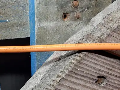 6-Strand Indoor Fiber Optic Cable 62.5/125 Micron