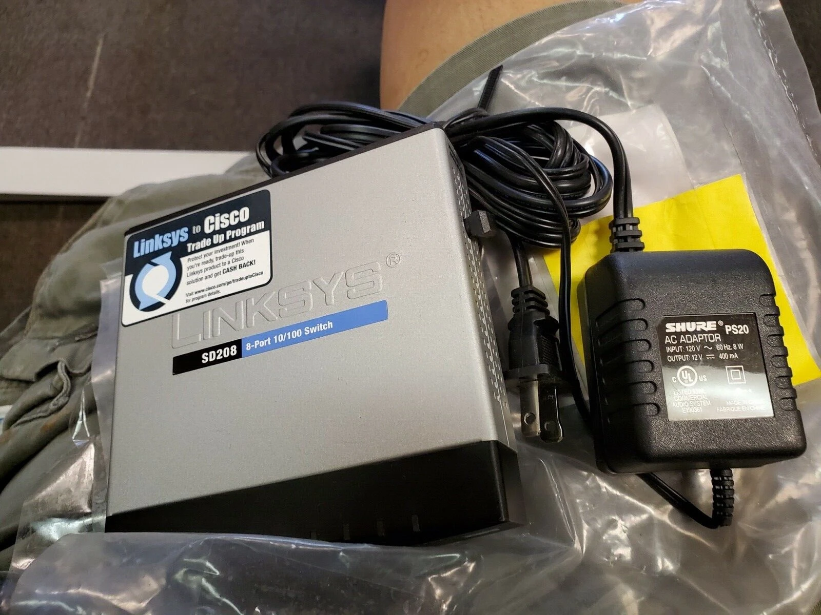 USED LinkSys/ Cisco SD208