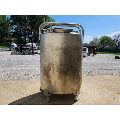 Used DCI, Inc. Stainless Steel Liquid Holding Tank - 650 Gallon