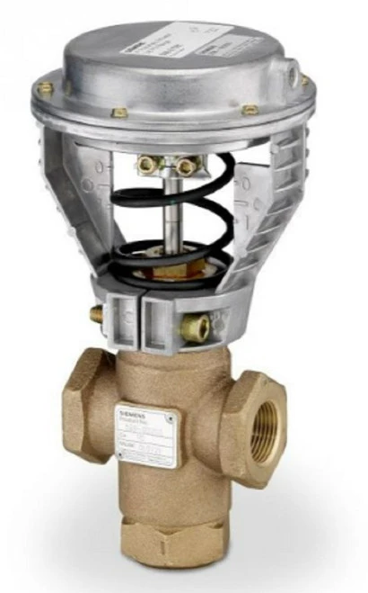 Siemens 269-03201 Globe Valve Assembly, 3 Way, 1/2 in, NPT, 4 Cv, SS Trim [New]