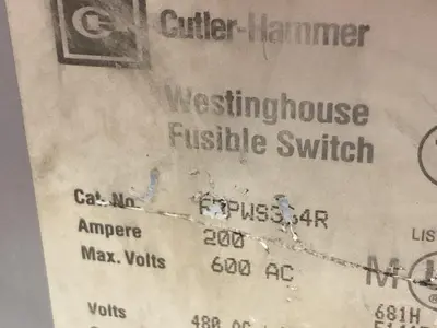 USED WESTINGHOUSE FDPS364R